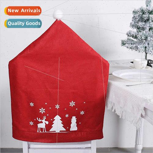 Christmas Bell Chair Cover 2023 Snowman Chair Set Dining Roo