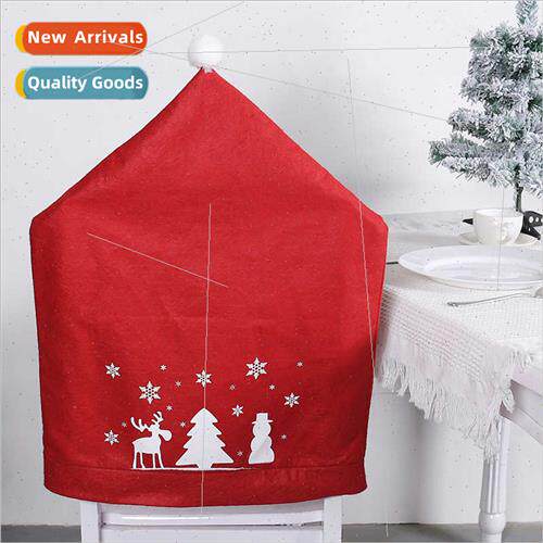 Christmas Bell Chair Cover 2023 Snowman Chair Set Dining Roo