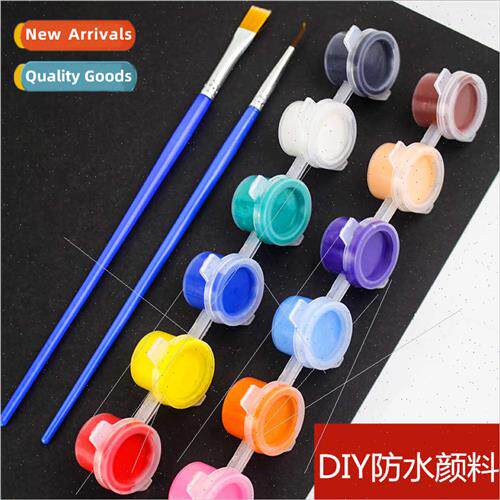Acrylic paint 12 colors 3ml onePCS art graffi painting begin