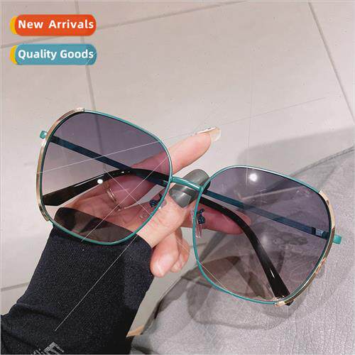 Sunglasses female summer new Korean advanced sense anti-ultr