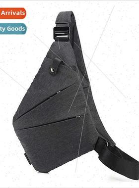 Men Multifunctional Shoulder Chest Bag Oxd Spun Chest Bag Fa