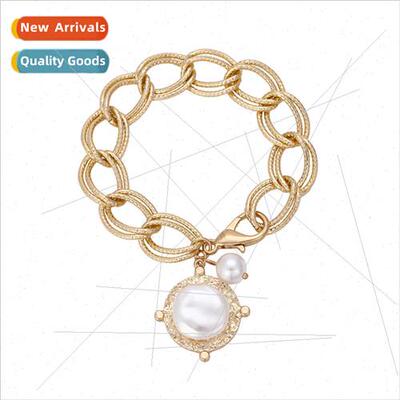 New simple chain hip-hop nd hjewelry fashion pearl alloy pen