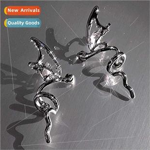 bone clip versatile metal fashi retro ear niche Snake female