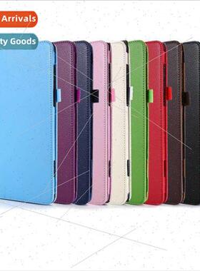 适用Samsung S4 Tablet Case T830 Bifold T820 StT810 Lychee gr