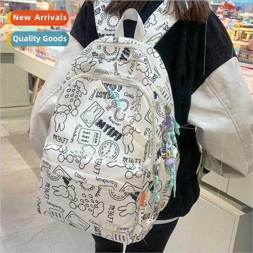 Shoulder bag ins wind female cute large capacy nd backpack s