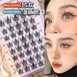 Fish Manga Lashes Europe Sof Makeup Flying Big ght Eyes