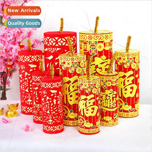 Spring Festival decorative scene set up shopping mall paper