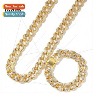Jewelry Wind 15mm Hop Allo Diamond Necklace Full Hip Hundred