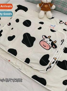 ins cartoon cow aunt pad dormory menstrual pad cotton washab