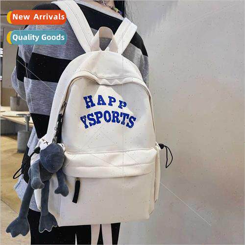 schoolbag simple backpack men women Japan campus shoulder ba