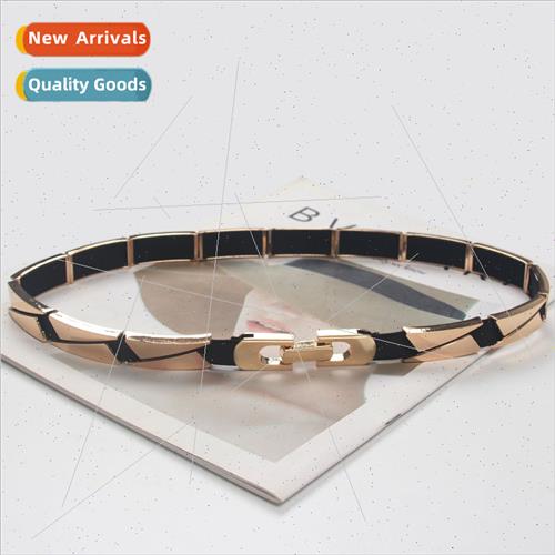 Korean fashion metal decorative hundred skirt waist seal ela