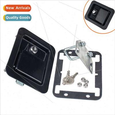 Trailer Truck Door Locks RV Con Toolbox Locks/Black Aluminum