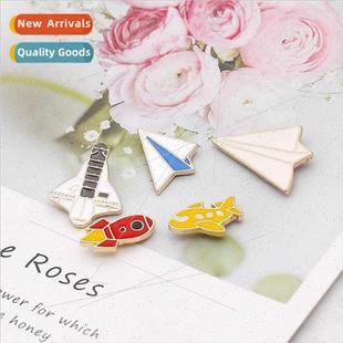 cartoon creative fun paper spaces aerospace airplanes series