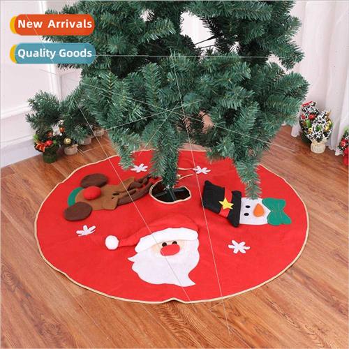 High-grade embroidered Christmas e skirt Christmas e decorat