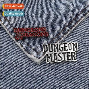 Dungeons Alloy Dungeon Brooc Pin Master Enamel DnD Dragons