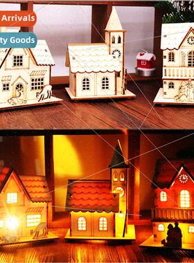 Christmas holiday decorations 9.5cm three-dimensional primar