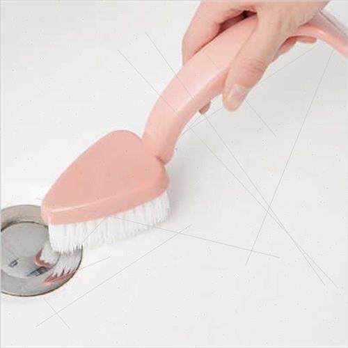 New dual-head bathroom tile cleaning brush crevice brush bat