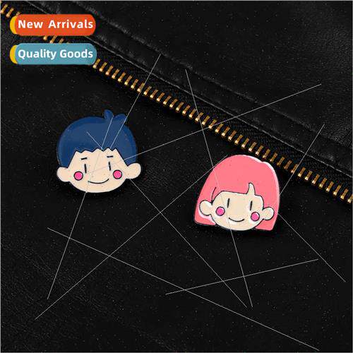 Japanese new cartoon cute male female couple  boys girls ava