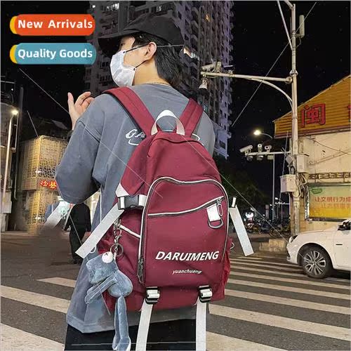 new large-capacy Korean nd men casual sports backpacks junio