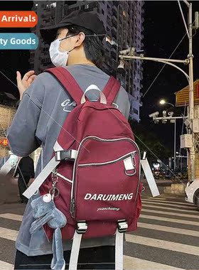 new large-capacy Korean nd men casual sports backpacks junio