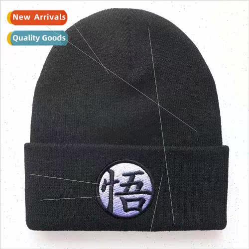 Popular men women anime cartoon turtle goo embroidered knted