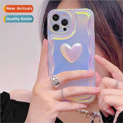 ins air cushion laser three-dimensional love 适用 iphone1 ph