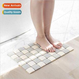foot lattice earth abso patchwork beautiful mat Diatomaceous