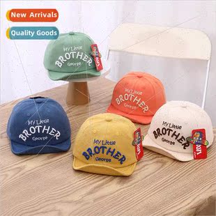 spring new cap children casual tongue hats duck mple English