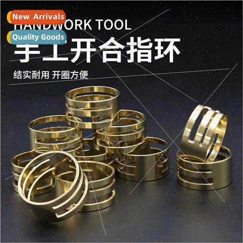 diy jewelry accessories handmade ring open ring beading hand