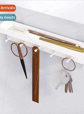 No punch stainless steel kchen shelf bathroom organizer behi