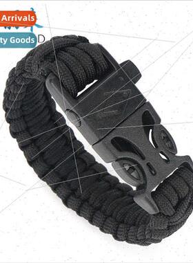 5-in-1 Compass Umbrella Rope Bracelet Multifunctional Flint