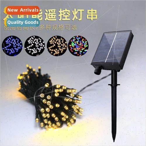 22 New Remote Control LED Solar ght String Holiday Decoratio