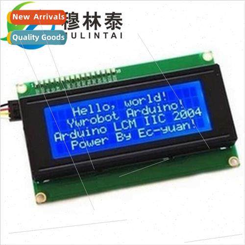 IIC I2C 2004 LCD2004 LCD Module Blue Screen Provide brary Fi