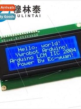 IIC I2C 2004 LCD2004 LCD Module Blue Screen Provide brary Fi
