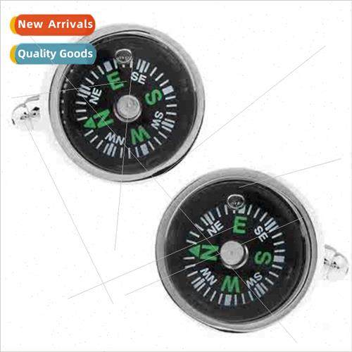 compass cufflinks cufflinks jewelry can be mixed   B6004