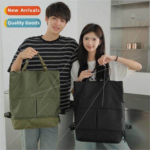 Shoulder bag male large-capacy multifunctional backpack hand