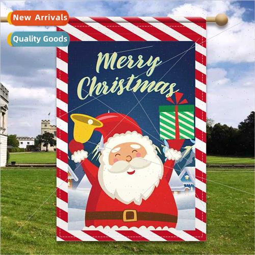 New Garden Flags Christmas Decorations nen Double ded Printi