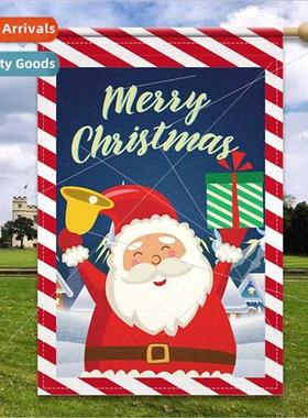 New Garden Flags Christmas Decorations nen Double ded Printi