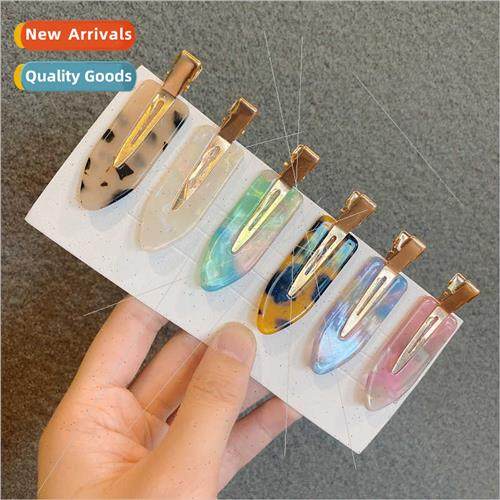 Japan acetate hair clips headdress bangs clip duckbill clip