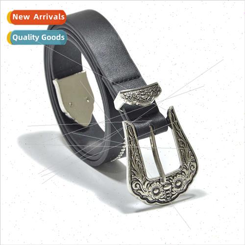Europe star  women belt imation leather belt multi-color ret