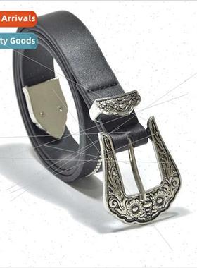 Europe star  women belt imation leather belt multi-color ret