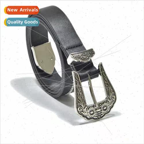 Europe star  women belt imation leather belt multi-color ret