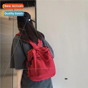 new Mori Retro Hundred Rui camping schoolbag student bag sho