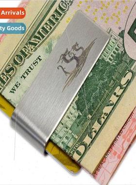 Engraved Cred Card Money Clip Money Clip Stainless Steel Mon
