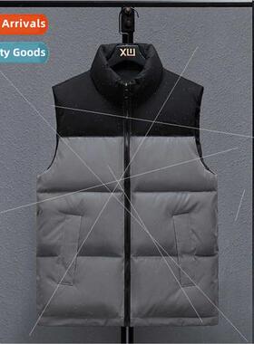 Men winter down cotton vest Korean  nd undershirt sleeveless