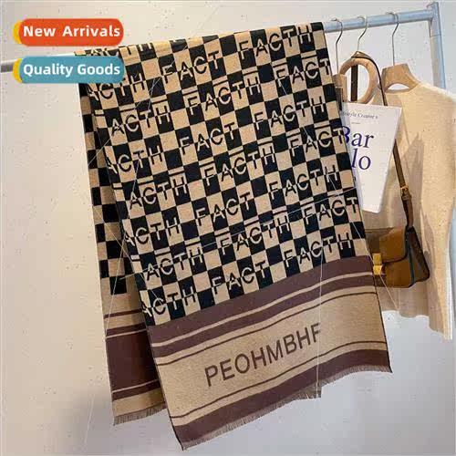 2022 new imitation cashmere scarf women fashion Yangqi hundr