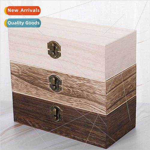 Creative Wooden Jewelry Organizer Essential Oil Box Perfume