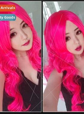 Halloween Party Bar ghtclub Party Prom Big Wave Long Curly H