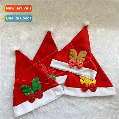 Christmas hats  adults children cartoon hats antlers sequins