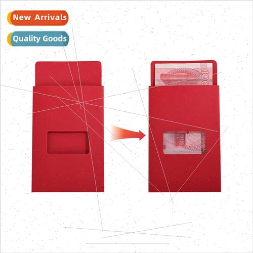 Magic toys red envelopes into money envelopes into cards env